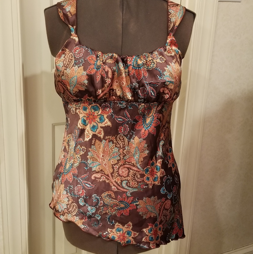 Beautiful Self Esteem Asymmetrical Hem Babydoll Tank